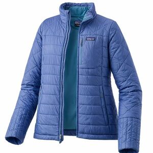 Patagonia women’s Quilted Blue Puffer Jacket
